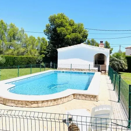 Villa 8 Personas En Con Piscina Privada Y Jardin Cercano A La Playa - Hisp-217-14 *